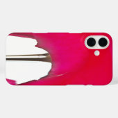 瞬間を捉えて | 赤いバラの花びらのエレガンスアート Case-Mate iPhoneケース (裏面 (横))