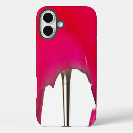 瞬間を捉えて | 赤いバラの花びらのエレガンスアート Case-Mate iPhoneケース (裏面)