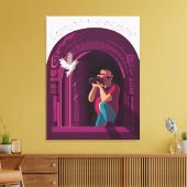 瞬間を捉える キャンバスプリント (インサイチュ (リビング))