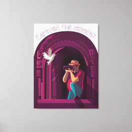 瞬間を捉える キャンバスプリント