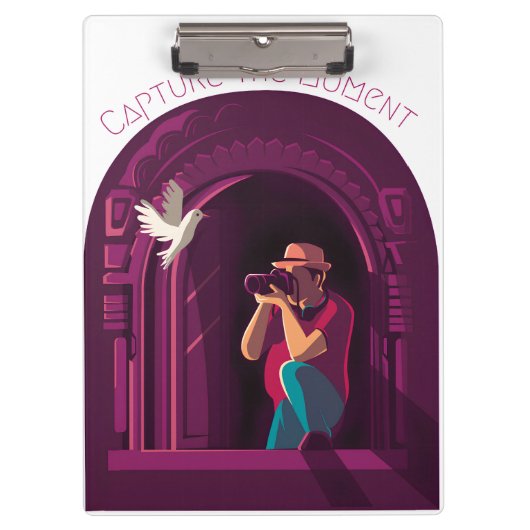 瞬間を捉える クリップボード (正面)