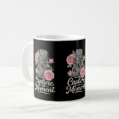 瞬間を捉える コーヒーマグカップ (正面左)