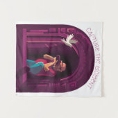 瞬間を捉える タペストリー (正面(横))