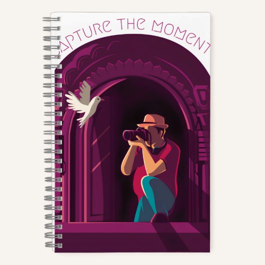 瞬間を捉える ノートブック (正面)