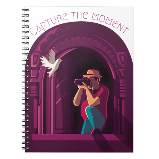 瞬間を捉える ノートブック (正面)