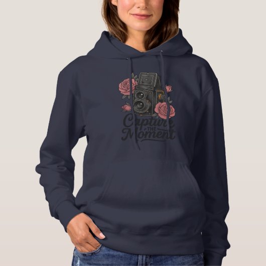 瞬間を捉える パーカ (正面)