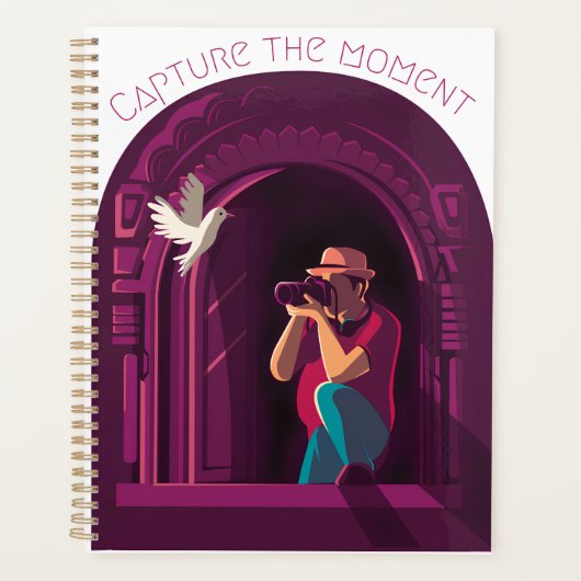 瞬間を捉える プランナー手帳 (正面)