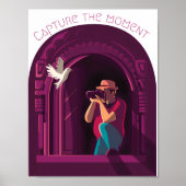 瞬間を捉える ポスター (正面)