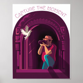 瞬間を捉える ポスター