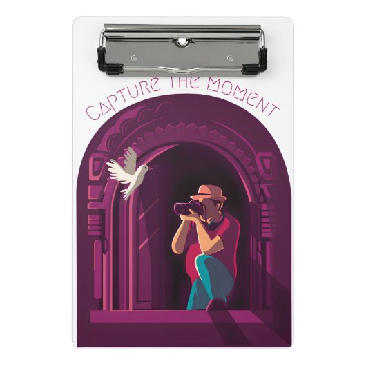 瞬間を捉える ミニクリップボード (正面)