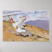 瞬間を捉える, Joaquin Sorolla Art ポスター (正面)