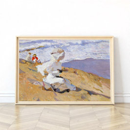 瞬間を捉える， Joaquin Sorolla Art ポスター