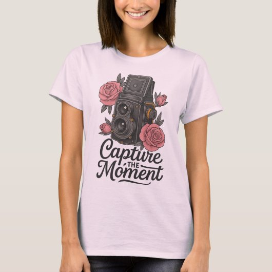瞬間を捉える Tシャツ (正面)