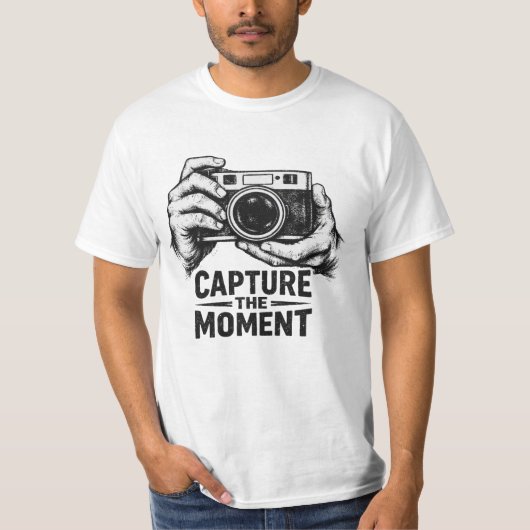 瞬間を捉える Tシャツ (正面)