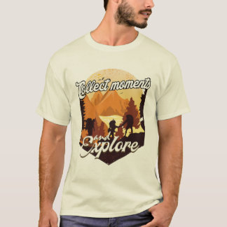 瞬間を集めて探求しよう Tシャツ