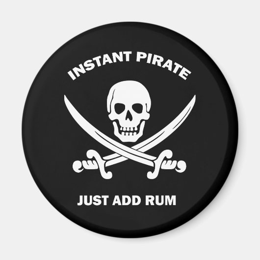 瞬間海賊アッドRum磁石 マグネット (正面)