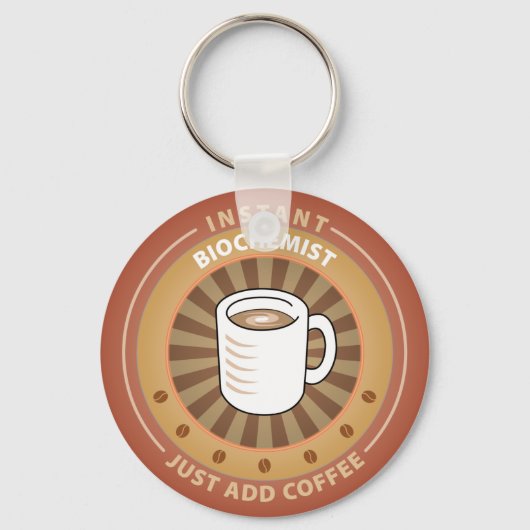 瞬間生化学者 キーホルダー (正面)