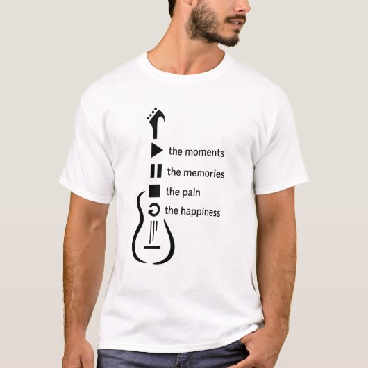 瞬間、思い出Tシャツ Tシャツ (正面)