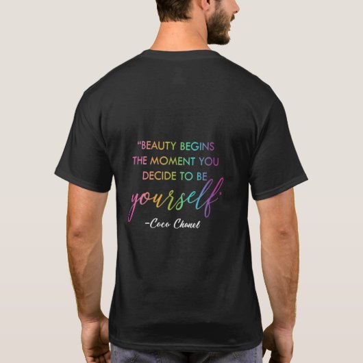瞬間 Tシャツ (裏面)
