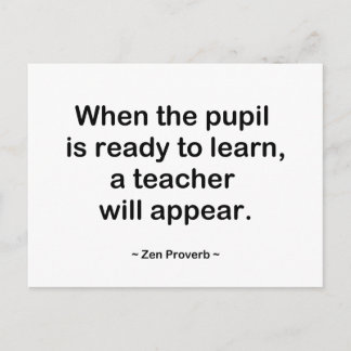 瞳孔の準備ができて ポストカード