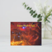 瞳孔星座星雲NGC 2467 ポストカード (スタンド正面)