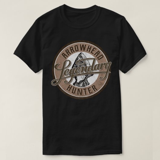 矢おもしろい頭収集ヴィンテージルックギフト6 Tシャツ (デザイン正面)