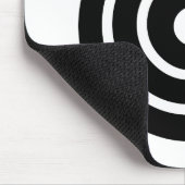 矢が丸い的に当たる マウスパッド (コーナー)