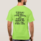 矢じりのハンターのワイシャツ Tシャツ (裏面)