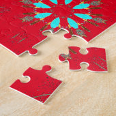 矢じりの羽の会合Thunder_Cove ジグソーパズル (側面)