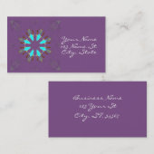 矢じりの羽Pow-wowパターンThunder_Cove 名刺 (正面/裏面)