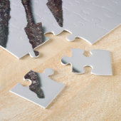 矢じり、鉄器時代(鉄) ジグソーパズル (側面)