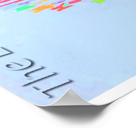 矢で満ちた震え ポスター (角)