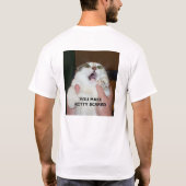 矢の子猫 Tシャツ (裏面)