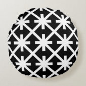 矢の無秩序 ラウンドクッション (正面)