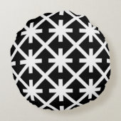 矢の無秩序 ラウンドクッション (裏面)