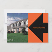 矢の移動発表および招待状を指すこと 招待状 (裏面)