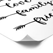 矢の言葉 ポスター (角)