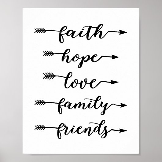 矢の言葉 ポスター (正面)