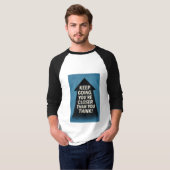 矢やる気を起こさせる印 Tシャツ (正面フル)