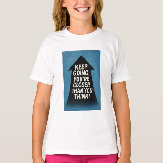 矢やる気を起こさせる印 Tシャツ (正面)