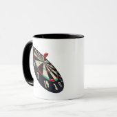 矢を射るように狙って突進し マグカップ (正面左)