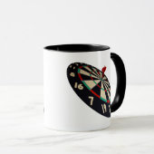 矢を射るように狙って突進し マグカップ (正面右)