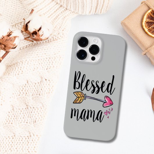 矢を持つ祝福されたママ Case-Mate iPhoneケース