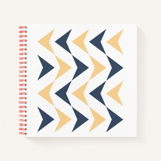 矢アーガイル矢 ノートブック (正面)