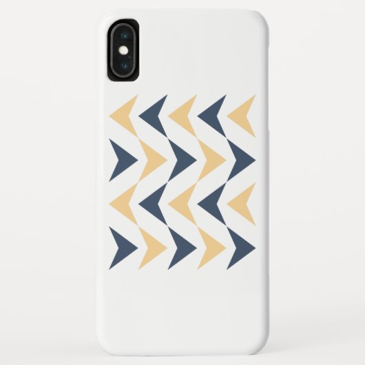 矢アーガイル矢 Case-Mate iPhoneケース (裏面)