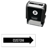 矢カスタム印文字 セルフインキングスタンプ (インサイチュ)