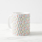 矢カラフル印 コーヒーマグカップ (正面左)