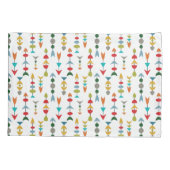 矢カラフル印 枕カバー (裏面)