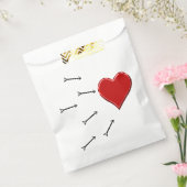 矢印からハート フェイバーバッグ (封をした状態)