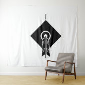 矢印がターゲットタペストリーをヒット タペストリー (インサイチュ(横))